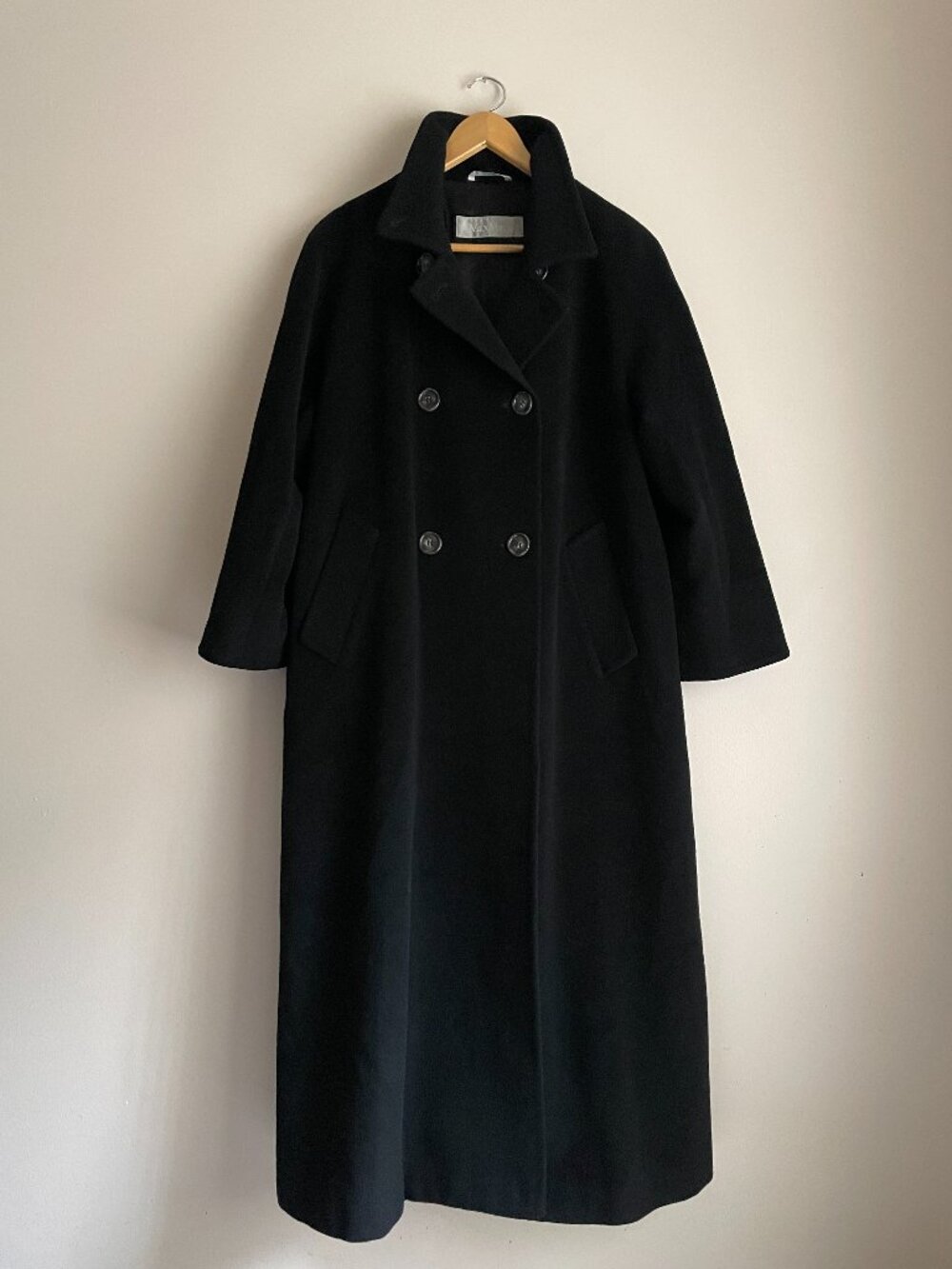 MAXMARA Full Length A Line Wool Coat